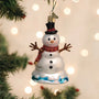 Mr. Melting Snowman Ornament - Old World Christmas