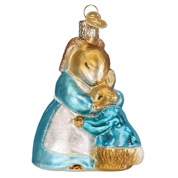 Mrs. Rabbit And Peter Ornament Old World Christmas