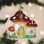 Mushroom House Ornament  - Old World Christmas