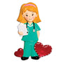 Medical Professional / Nurse Ornament - Female