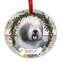 Personalized Old English Sheepdog Ornament