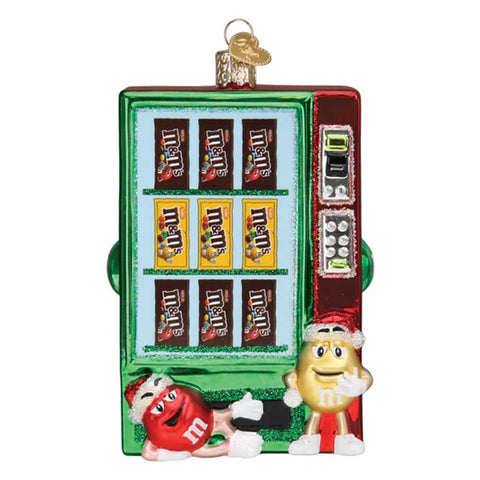 M & M's Vending Machine Ornament - Old World Christmas