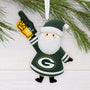 Green Bay Packers™ Football Santa #1 Fan Ornament