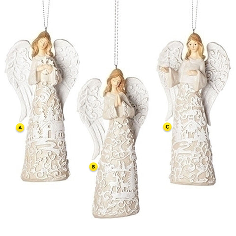 Papercut Angel Ornament 3 Styles