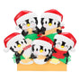 Personalized Penguin Baking Family of 5 Ornament OR2664-5