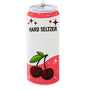 Cherry hard seltzer can ornament with pink accents, cherry artwork, and “Hard Seltzer” printed on the front.