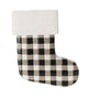 Personalized Farmhouse Stocking Ornament -Plaid