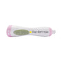 Personalized pink pregnancy test ornament with Yay Baby message and due date placement shown.