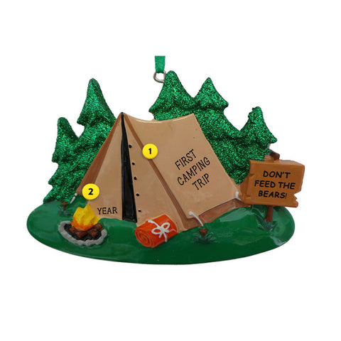 Tent Ornament for Christmas Tree