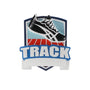 Personalized Track Shield Ornament