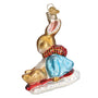 Peter Rabbit on Sled Ornament - Old World Christmas