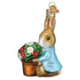 Peter Rabbit With Flower Pot Ornament - Old World Christmas