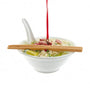 Personalized Pho Noodle Bowl Ornament