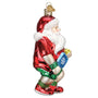 Pickleball Santa Ornament - Old World Christmas