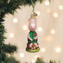 Winnie The Pooh Glass Piglet Ornament - Old World Christmas