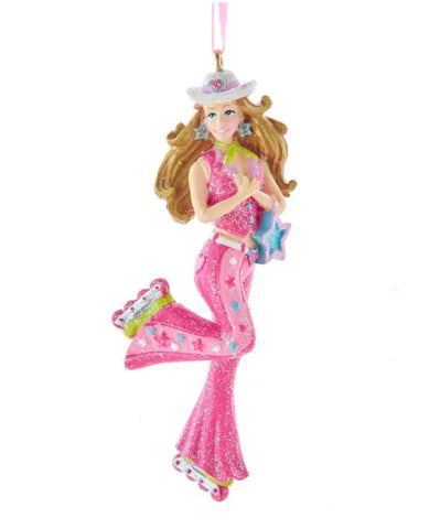Pink Roller Skating Doll Ornament