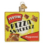 Pizza Snackerz Pepperoni Box Old World Christmas