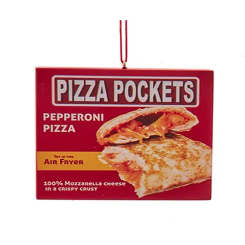 Box of Pizza Pockets Ornaments