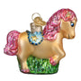 Cutsie Playful Pony Ornament - Old World Christmas