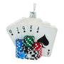Personalized Poker Cards and Chips Ornament