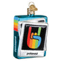 Colorful Glass Polariod Film Box Ornament - Old World Christmas