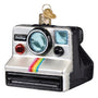 Glass Polariod OneStep Camera Ornament - Old World Christmas