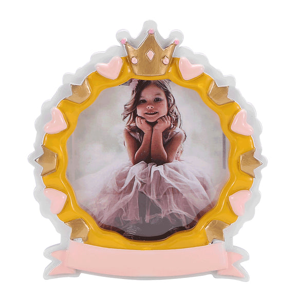 Princess Craft Frame Princess Picture Frame Ornament | Personalized Free – Callisters Christmas