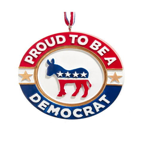 Proud To Be Democrat Ornament A2343