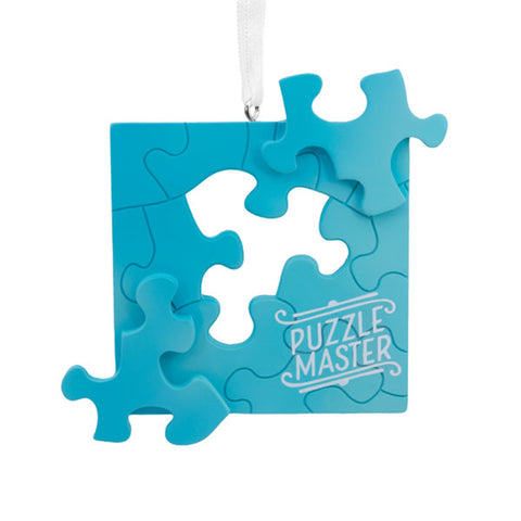 Personalized Puzzle Master Ornament