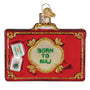 Glass Rack N Roll Mahjong Ornament - Old World Christmas