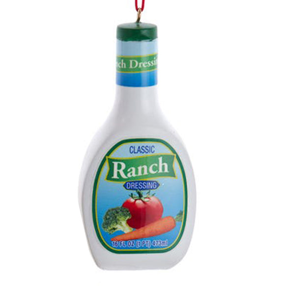 Bottle of Ranch Dressing Ornament 
