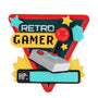 Personalized Retro Gamer Ornament