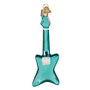 This Teal Blue Glass Rockin' Electric Guitar Ornament - Old World Christmas