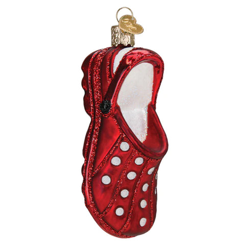 Rubber Clog Ornament - Old World Christmas 32622
