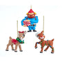 Rudolph The Red Nose Reindeer® Character Variety Ornament RU1241