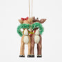 Rudolph and Clarice in Christmas Heart by Jim Shore