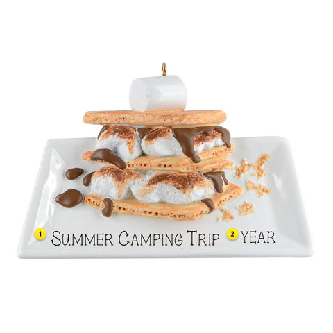 Personalized S'more Ornament