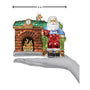 Santa at Hearth Ornament - Old World Christmas