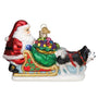 Santa's Dog Sled Ornament - Old World Christmas