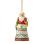 Santa Around World India Ornament - Jim Shore