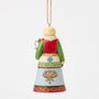Santa Around World India Ornament - Jim Shore