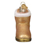 Sheepskin Boot Ornament - Old World Christmas Front View