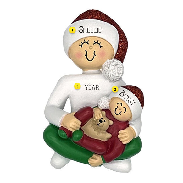 Older Sister Ornament with Little sibling