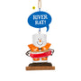 Smores Lake Ornament "River Rat" MX194611B