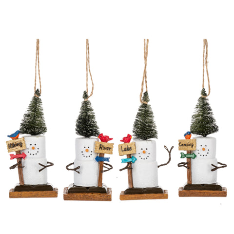 Smores Outdoor Fun Ornament Assortment MX194614