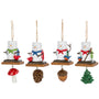 Smores Woodland Ornament Assortment MX194615