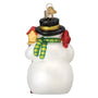 Snowman with Cardinal Ornament - Old World Christmas  24236
