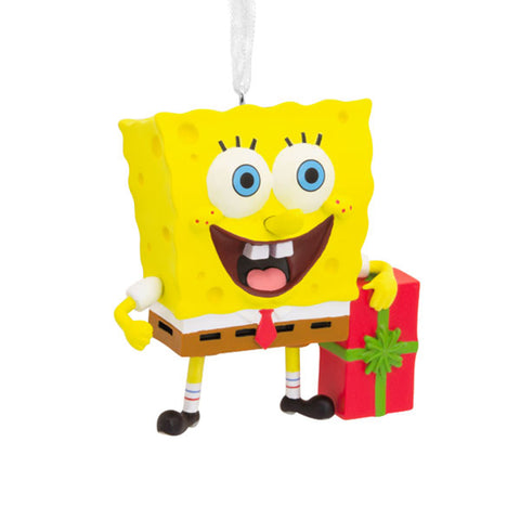 Personalized SpongeBob Squarepants™ with Present Ornament