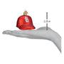 St.Louis Cardinals baseball cap ornament with a measurement indicator on a white background