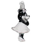 Steamboat Willie First Mate Ornament Old World Christmas glass Ornament side view